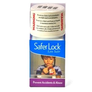 SAFE Lock Secures Medications 💊 With combination Lock